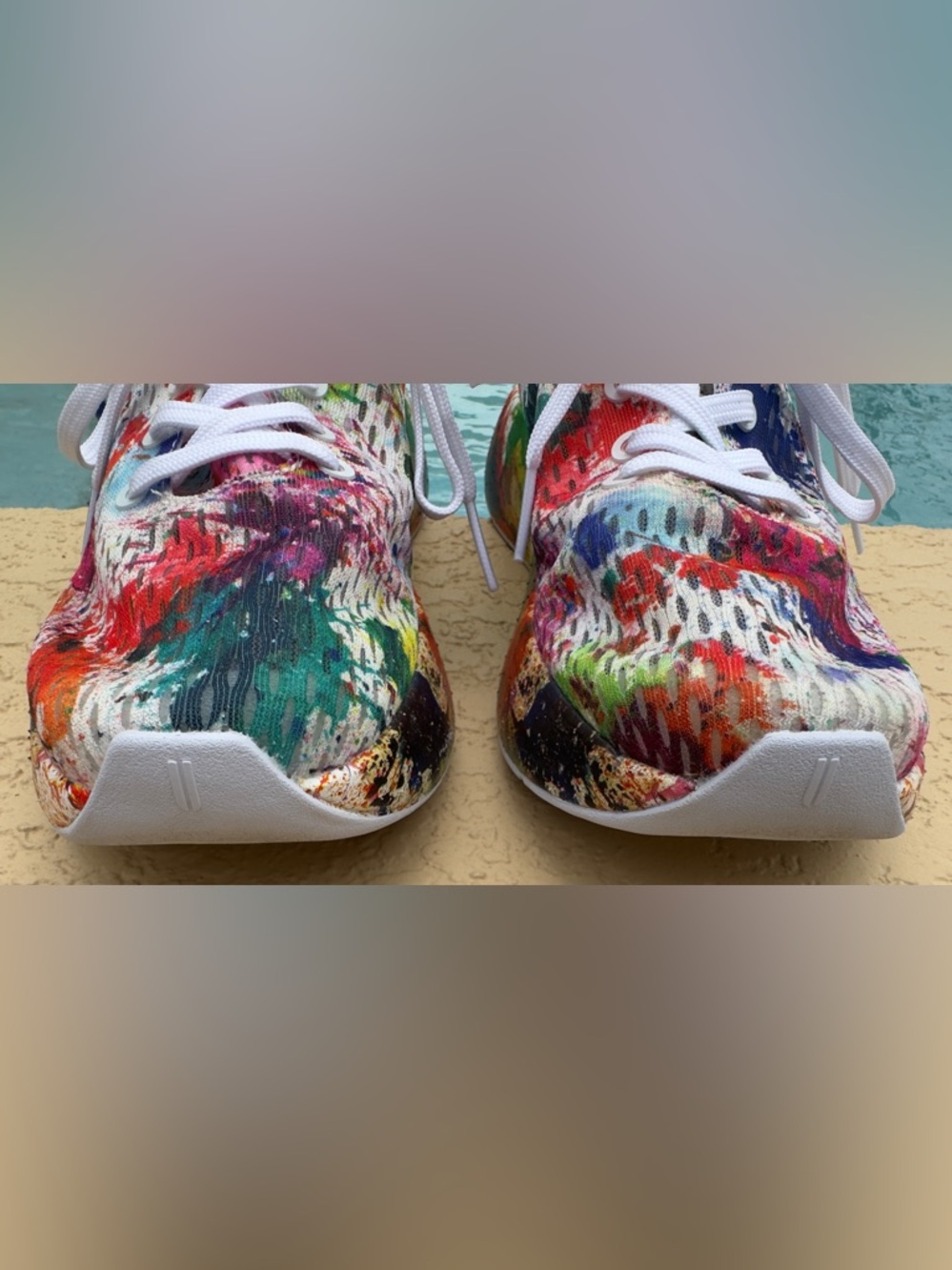 Nobull Project Pride Paint Splatter Running Shoes W Size 11 / Size 9.5 in VGC - Picture 6 of 15